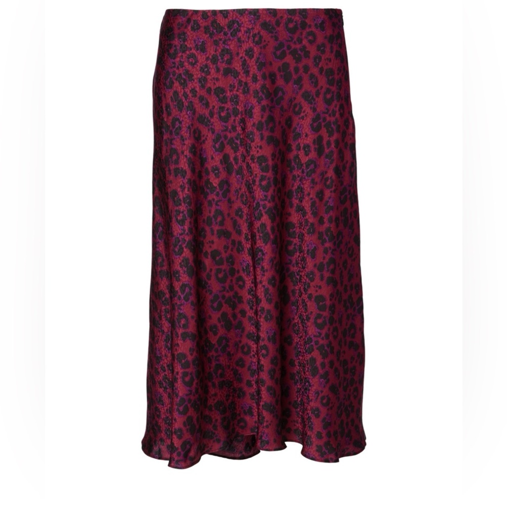 Ba&sh Teddy Printed Midi Skirt